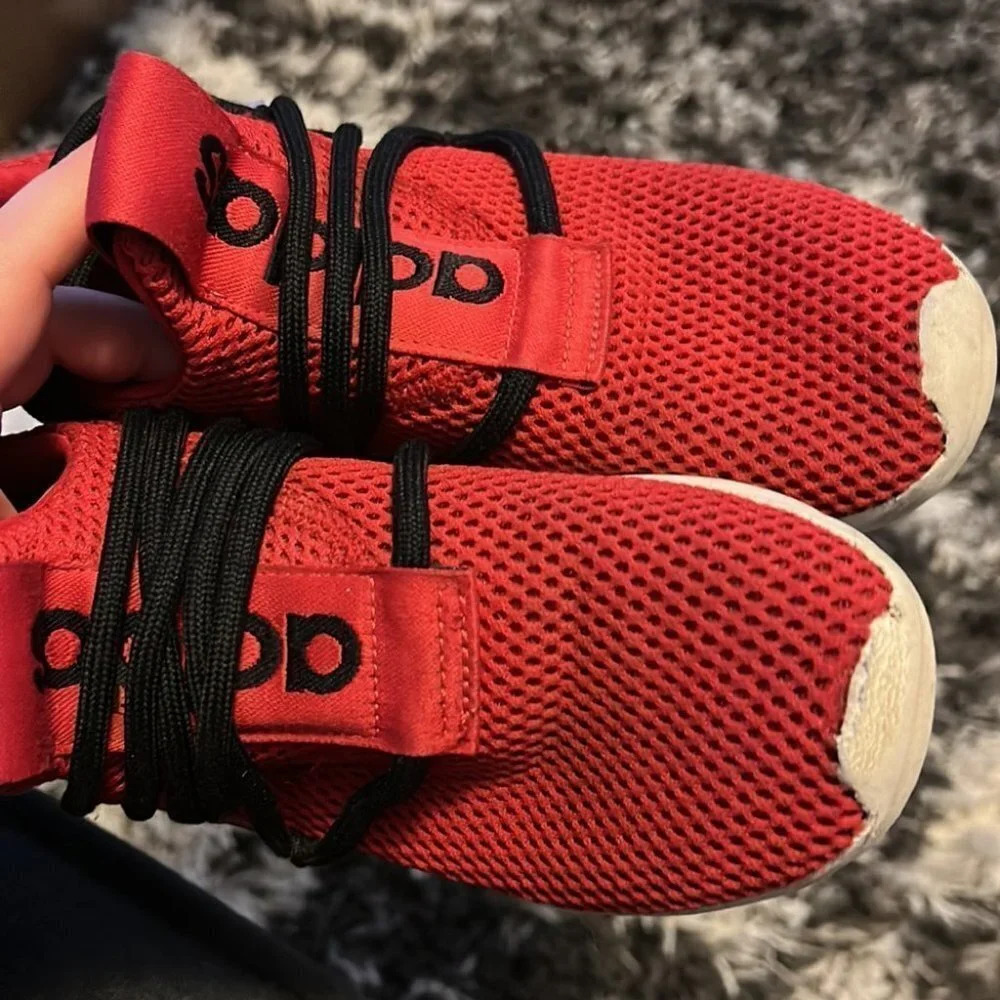 Red ADIDAS Running Shoes - Picture 5 of 6
